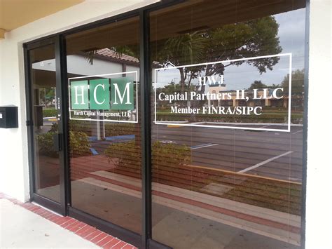 Custom Window Graphic Signage And Tinting In Boca Raton Fl For Harch