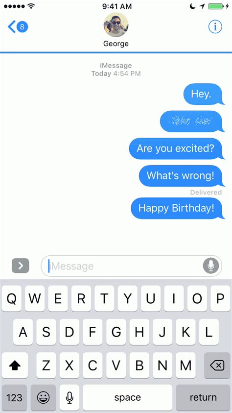 Learn how to play games in imessage on ios. 9 GIFs Showcasing Every New iMessage Bubble Effect in iOS 10