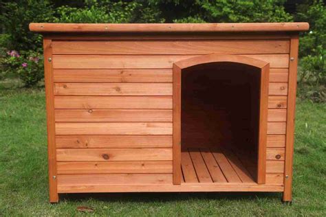 X Large Timber Log Cabin Dog Kennel Wood House