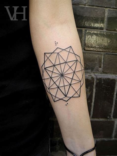 Esoteric, alchemy, sacred geometry, tribal and aztec, sacred geometry, mystic shapes. 40 Sacred Geometry Tattoo-Concepts - Nexttattoos