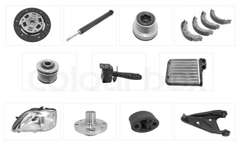 New Auto Parts For Cars Stock Image Colourbox