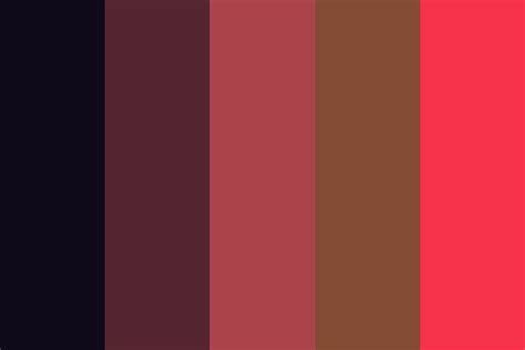 Red And Brown Color Palette Brown Color Palette Brown Color Red