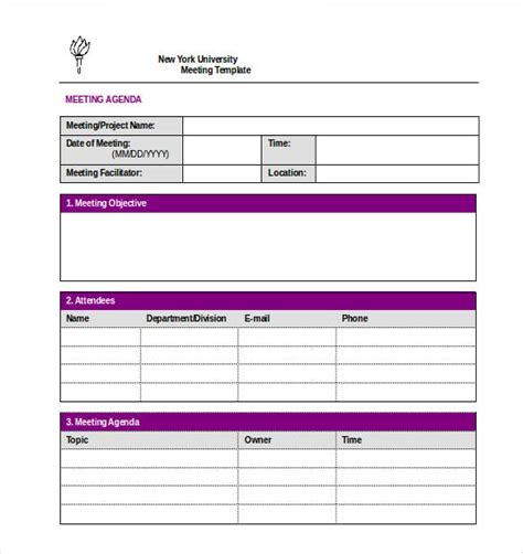 26 Minutes Templates Word Excel Pdf