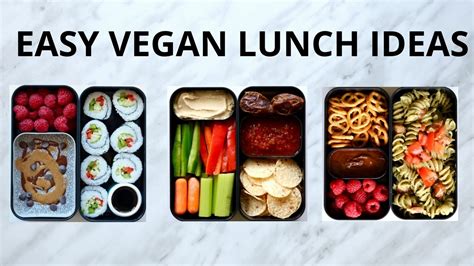 Easy Vegan Lunch Ideas Bento Box Archives Amazing Vegan Recipes