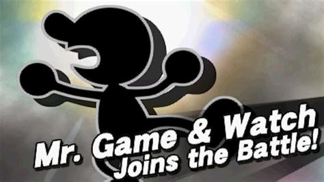 Super Smash Bros 4 3ds How To Unlock Mr Game And Watch Guide