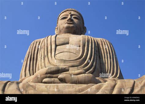 The Great Buddha Statue Bodhgaya Bihar India Stock Photo Alamy