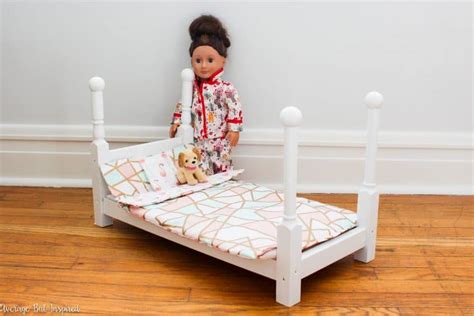 How To Build A Diy American Girl Doll Bed For Under 20