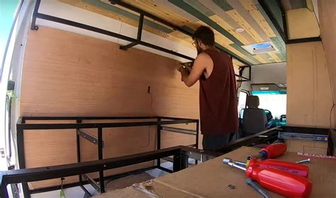 Building Diy Upper Cabinets In Your Van Conversion — Vankookz