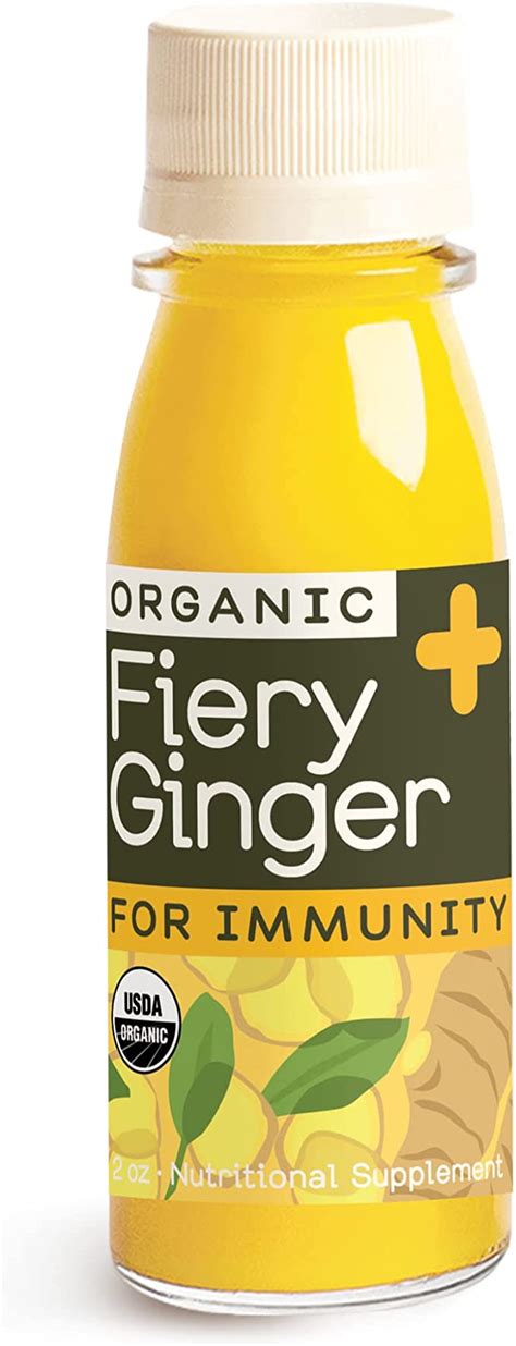 Greenhouse Juice Fiery Ginger Booster Shot 3 Count 60ml Glass Bottles