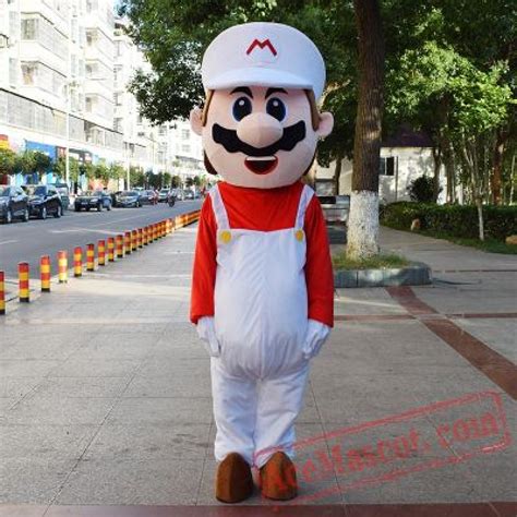 Super Mario Mascot Costume For Adults