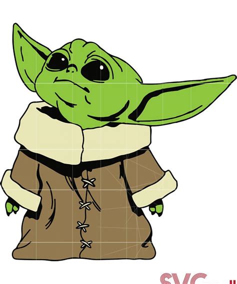 Baby Yoda Svg Ai Eps Pdf  Design 5 Files For Cricut
