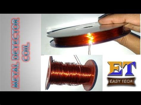 By the transmitter coil is driven by a signal generator module that operates at its resonant frequency of 4.74 khz. How to Make 10mH Coil for Metal Detector - YouTube | Metal detector, Electronics projects diy, Metal