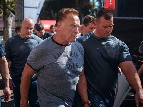 Arnold schwarzenegger is also a former bodybuilder. Arnold Schwarzenegger will not press charges against man who kicked him in the back | The ...