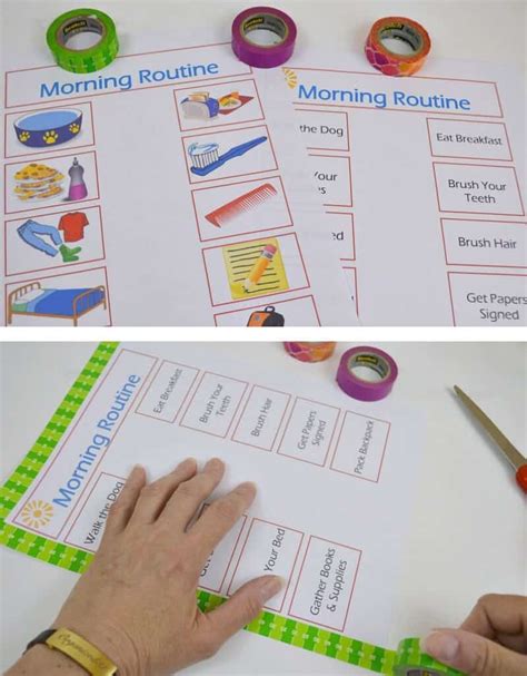 Back To School Morning Routine Printables Organized 31