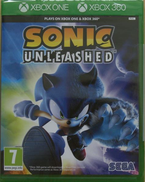 Xbox One And Xbox 360 Game Sonic Unleashed New Ebay