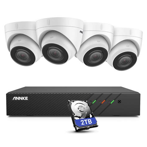 Buy Annke 8ch 5mp Ultra Poe Nvr Cctv Camera System W 2tb Hdd And 4x