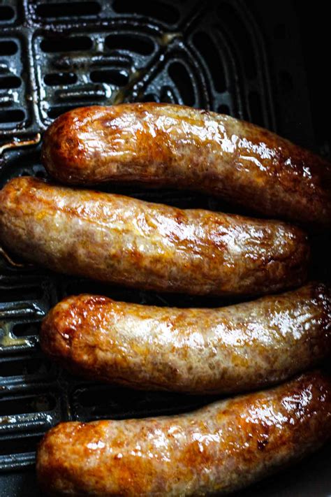 How To Cook Air Fryer Brats Johnsonville Cheddar Bratwurst The Top