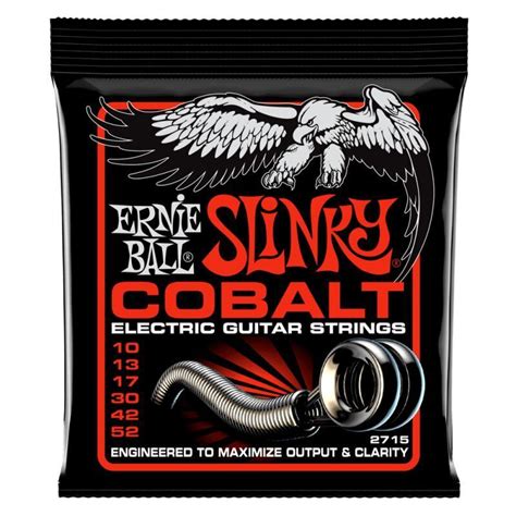 Ernie Ball 2715 Skinny Top Heavy Bottom Slinky Cobalt Electric Guitar