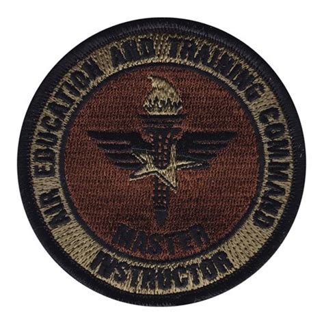 Aetc Master Instructor Ocp Patch Headquarters Air Education And