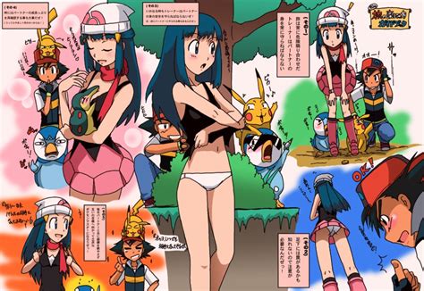 Takaya N Ash Ketchum Cyndaquil Dawn Pokemon Pikachu Piplup Creatures Company Game