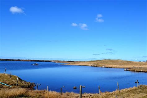 Benbecula Reservoir Isle Of Benbecula Western Isles Scotland