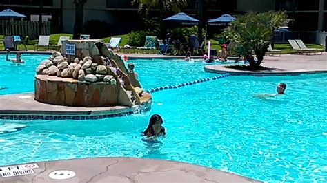 Kayla Swim Sandcastle Pool Youtube