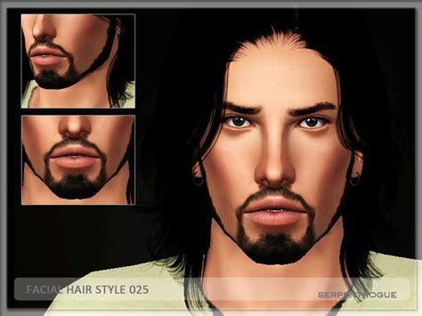 Facial Hair Style 025 By Serpentrogue Sims 3 Downloads Cc Caboodle