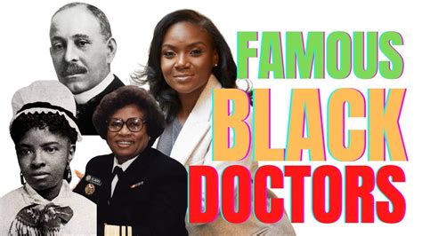 African American Trailblazers In Science And Medicine A Doctor
