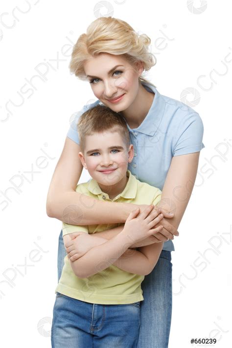 Young Mother Hugging Son Stock Photo 660239 Crushpixel
