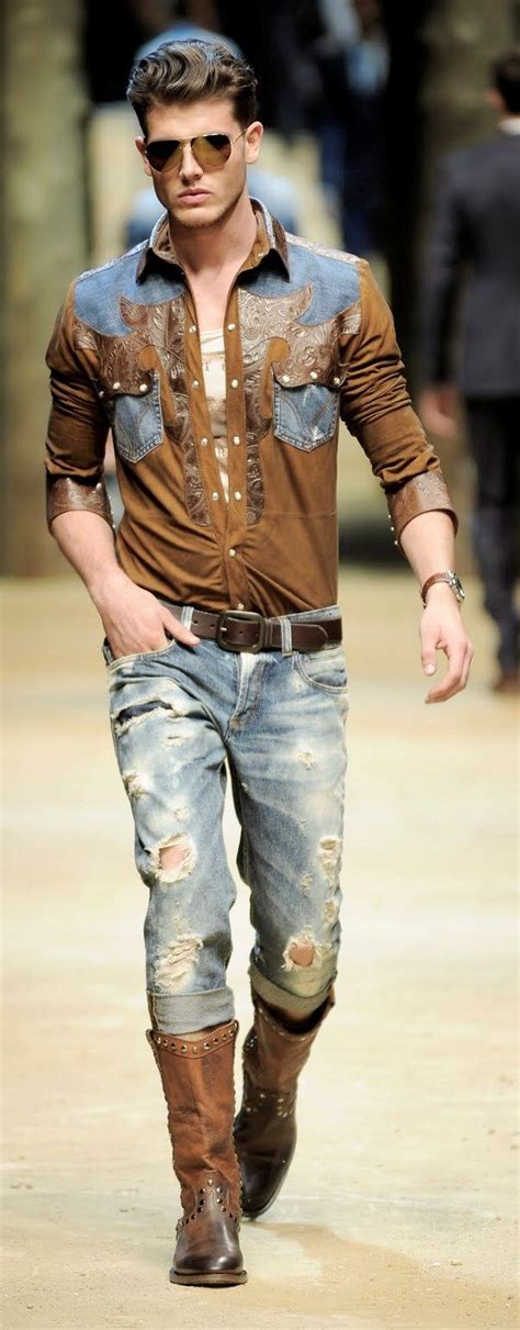 Styles Of Outfits With Boots For Men Cowboy Outfit For Men Cowboy