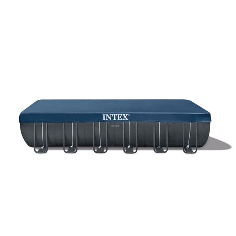Intex 24 Ft X 12 Ft X 52 In Rectangle Above Ground Pool In The Above