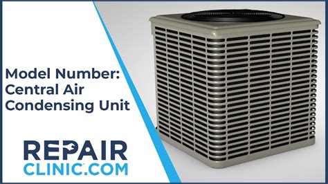 How To Find The Model Number On A Central Air Conditioning Unit Tech