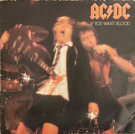 Acdc If You Want Blood Youve Got It 1978 Vinyl Discogs