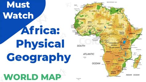 Africa Physical Geography Africa Map Physical Geography Of Africa