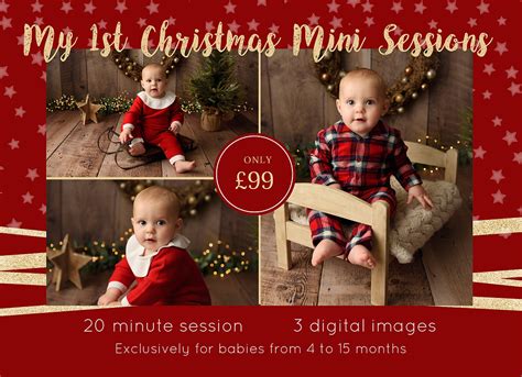 Babys 1st Christmas Mini Sessions With Rachel Burnside Photography