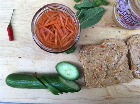 The Best Sandwich For Work Lunches Peanut Butter Banh Mi Hedonism Eats