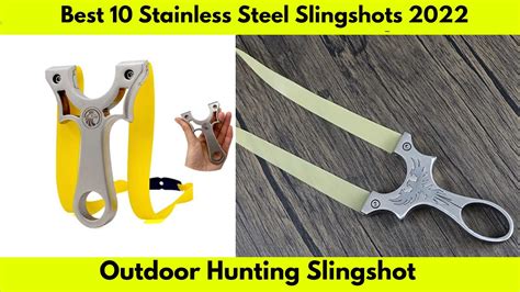 Best Stainless Steel Slingshots Best Metal Slingshot
