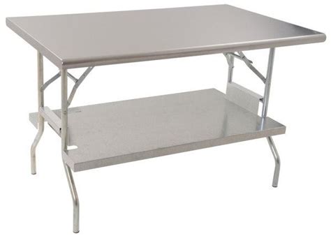 Eagle Group T2460f Us 60 X 24 Stainless Steel Folding Work Table W