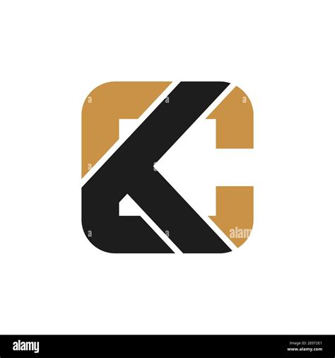 Creative Abstract Letter Ck Logo Design Linked Letter Kc Logo Design