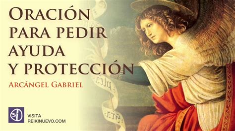 Oración Para Pedir Ayuda Y Protección Al Arcángel Gabriel