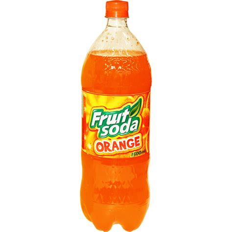 Rc Fruit Soda Orange 1 5l Soft Drinks Walter Mart