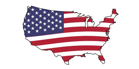 United States Flag Cartoon Image