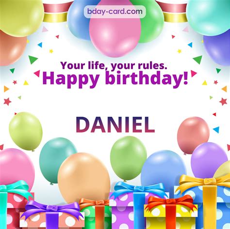 Birthday Images For Daniel 💐 — Free Happy Bday Pictures And Photos