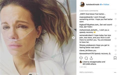 Kate Beckinsale Shares Tearful Picture After Being Hospitalised With