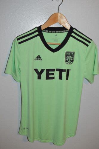 Austin Fc Yeti Adidas Mls Soccer Womens Jersey Medium Cecilio 10 Ebay