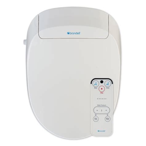 Brondell Swash 300 Advanced Bidet Seat For Round Toilet In White S300