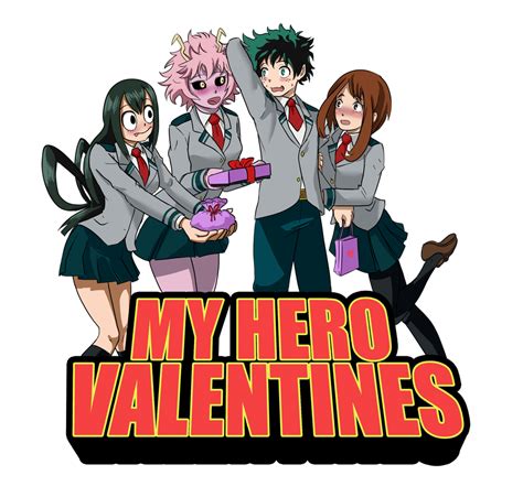Tt Boku No Hero Academia Dekus Valentine Harem By Mattwilson Personajes De Anime