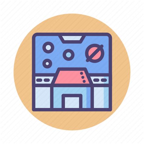 Control, control panel, mission room, room, spaceship, spaceship control room icon - Download on ...
