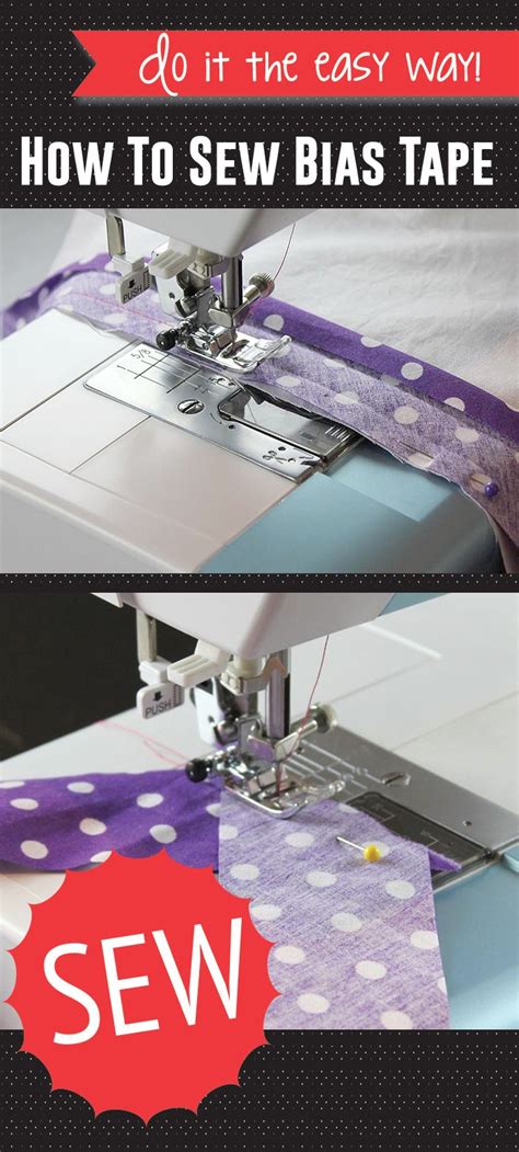 How To Sew Bias Tape Sewing Hacks Sewing Bias Tape Sewing