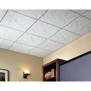 Ugly, brown stains are a common feature of mobile home ceilings. USG Ceilings, Sandrift ClimaPlus 2 ft. x 2 ft. Lay-in ...